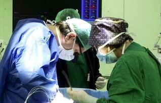 tratamento cirúrgico de prostatite em homens