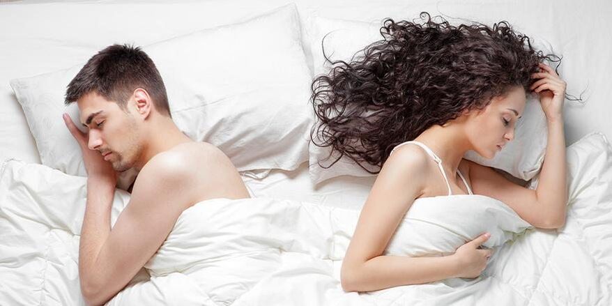 distúrbio sexual em um homem com prostatite