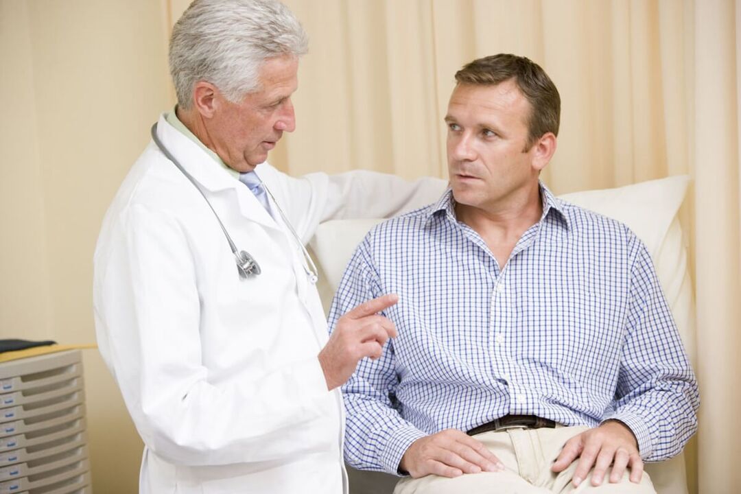 consulta com especialista em prostatite